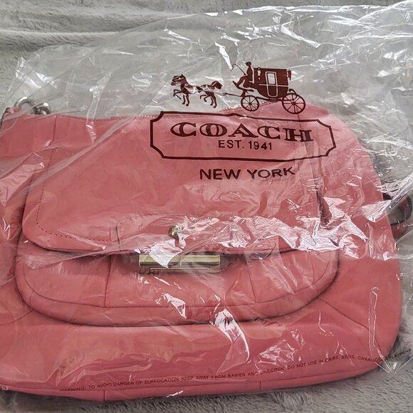 Blush (pink) Coach Hobo Handbag - Picture 3 of 3